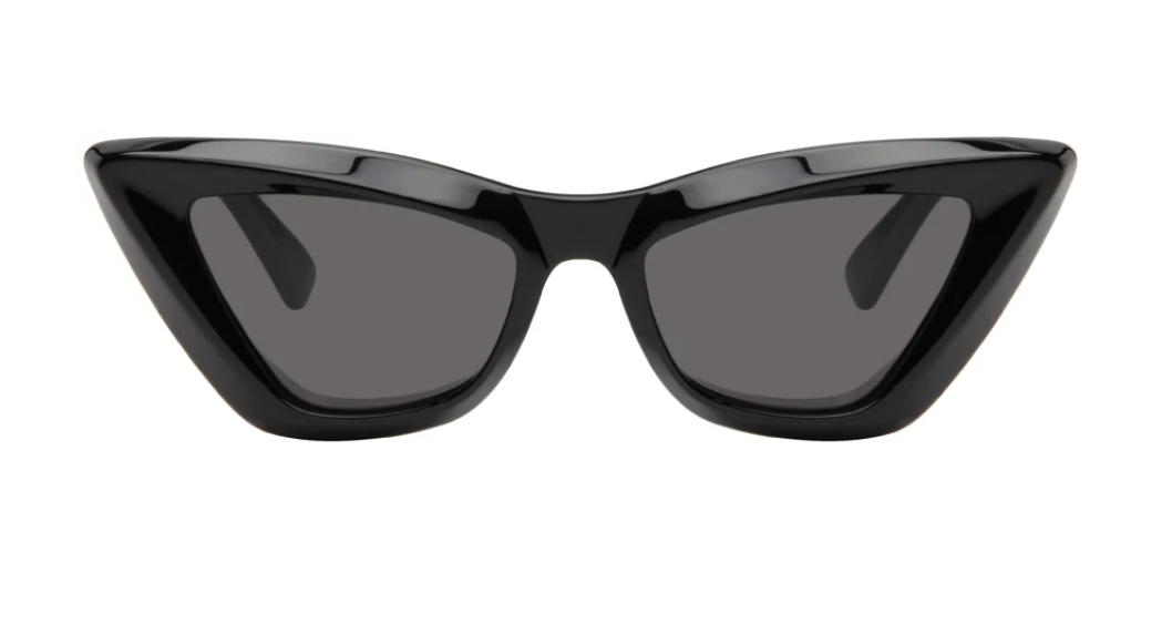 BOTTEGA VENETA
Black Cat-Eye Sunglasses