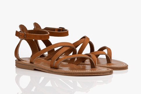 K. Jacques St. Tropez Epicure Leather Sandals