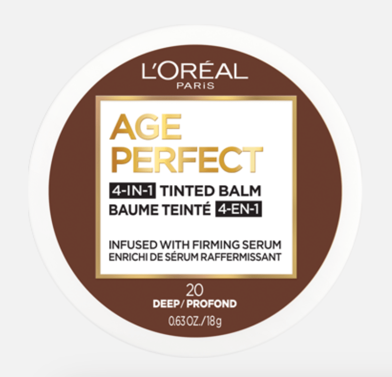 L’Oréal Paris Age Perfect 4-in-1 Tinted Balm in Medium 20 and Deep 10