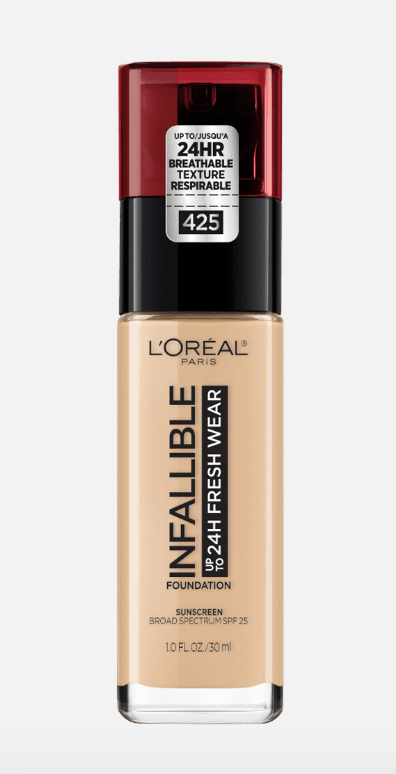 L’Oréal Paris Infallible 24 Hour Fresh Wear Foundation in 425 and 455
