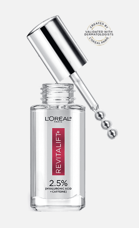 L’Oréal Paris Revitalift Derm Intensives 1.5% Hyaluronic Acid + 1% Caffeine Eye Serum 