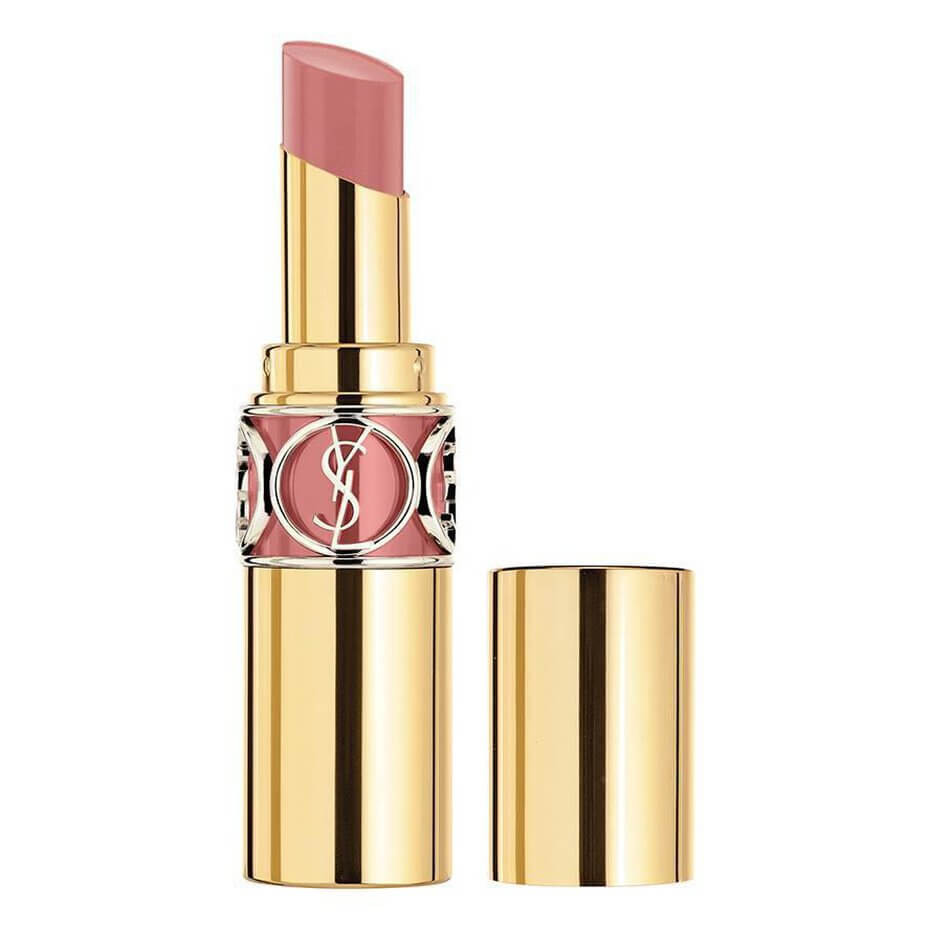 YSL Beauty ROUGE VOLUPTÉ SHINE LIPSTICK BALM in shade 44- Nude Lavalliere